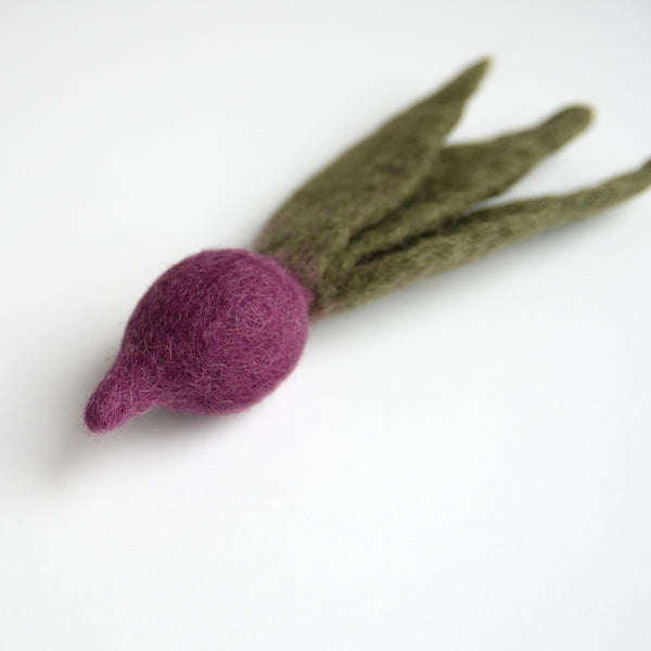 Natural Wool Garden Vegetables | Beetroot