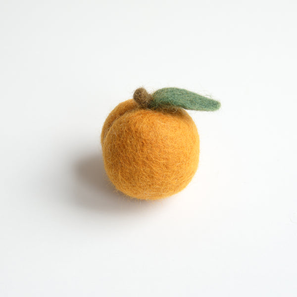 Natural Wool Fruits | Peach