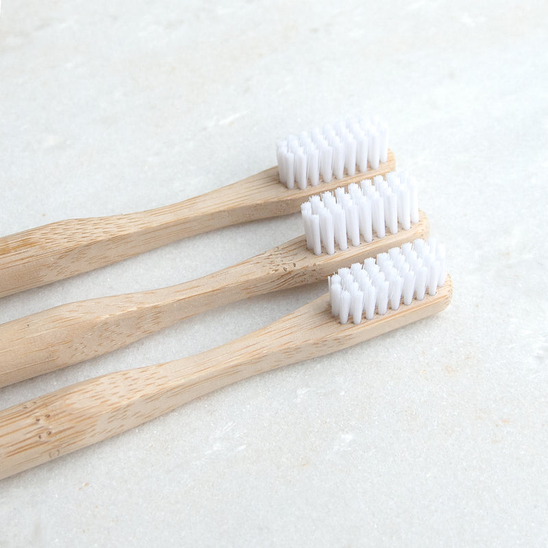 Adult Bamboo Toothbrush | Stone Grey (End of Line)
