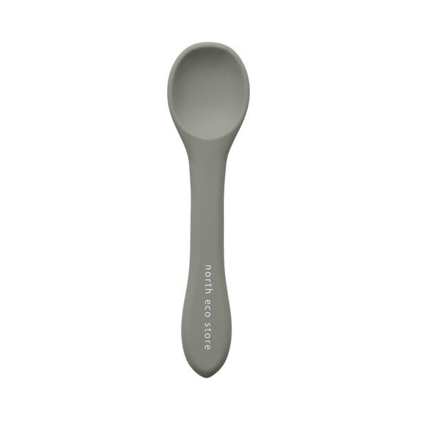 Silicone Feeding Spoon | Olive
