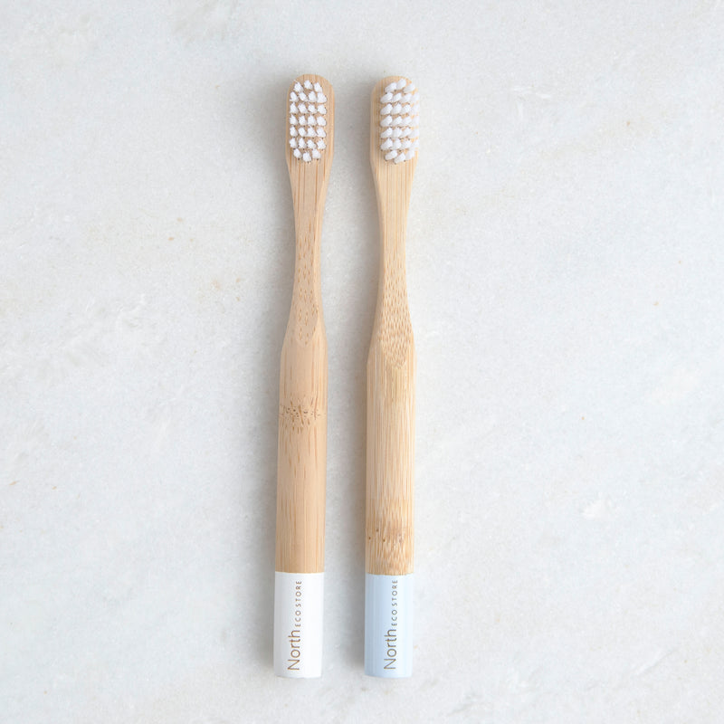 Kids Bamboo Toothbrush | Nordic Blue - Whale (End of Line)